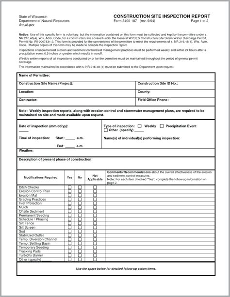 Fire Drill Evacuation Checklist Format Example Construction throughout Fire Evacuation Drill ...