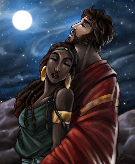 CC: Moses and Tzipporah by DrMistyTang on DeviantArt