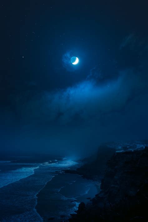 🔥 [30+] Blue Moonlight Wallpapers | WallpaperSafari