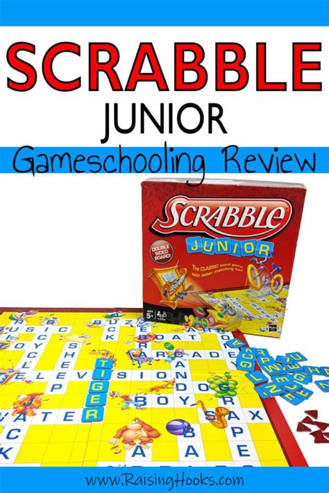 Scrabble Junior – A Gameschooling Review From A Homeschooling Mom - Raising Hooks