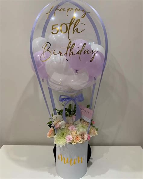 50th Birthday Balloon Bouquet Ideas - Get More Anythink's