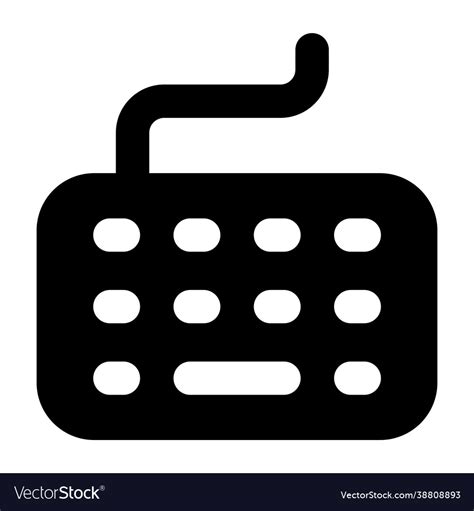 Keyboard Royalty Free Vector Image - VectorStock