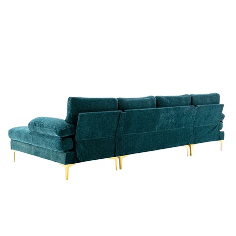 Living Room Sofa Sectional Sofa Teal - Walmart.com