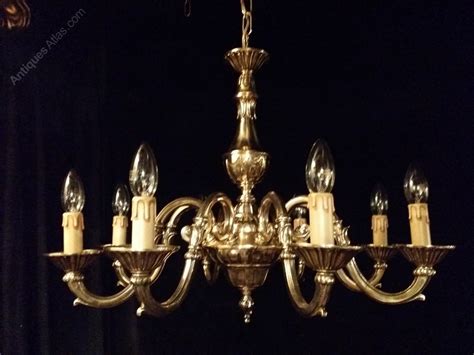 Antiques Atlas - Antique Brass Chandelier as035a770