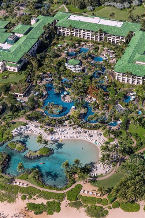 Grand Hyatt Kauai Aerial Shot - The Celebration Travel CompanyThe Celebration Travel Company