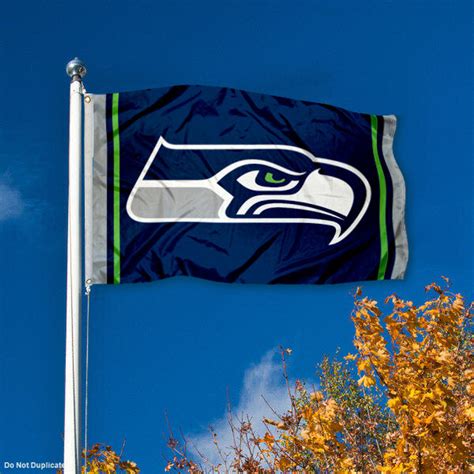 Seattle Seahawks Logo Flag - State Street Products