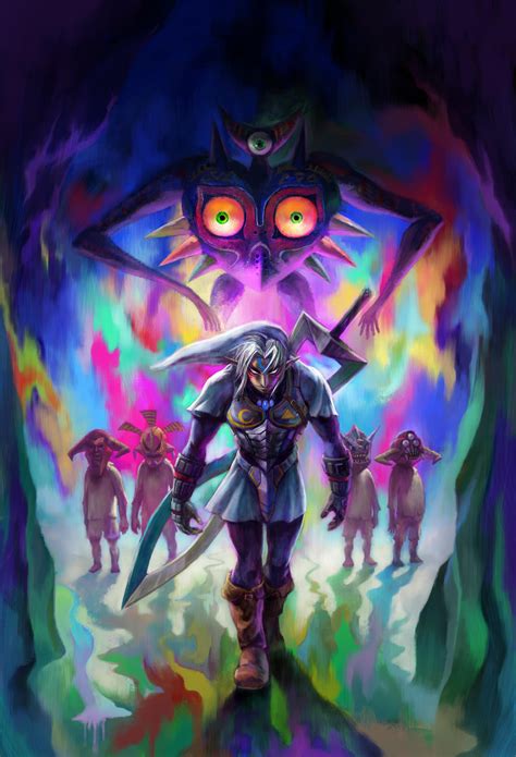 Fierce Deity Link from the Legend of Zelda Series | Game-Art-HQ