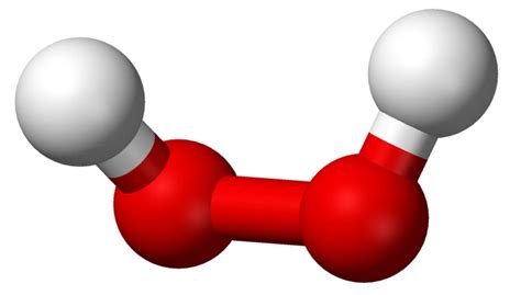 Hydrogen Peroxide Structure: Oxygen and Water