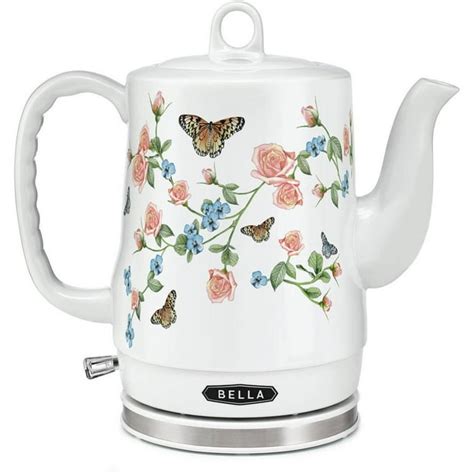 Bella Electric 1.2L Ceramic Kettle, Butterfly Meadow - Walmart.com - Walmart.com