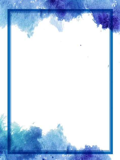 Blue ink traditional border background – Artofit