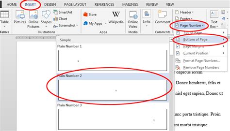 How To Work With Page Numbers In Microsoft Word - Riset