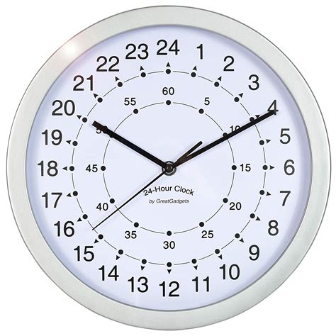 Buy GreatGadgets 1858 24-Hour Clock Online at desertcartAngola