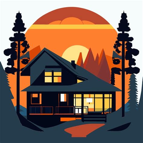 Premium Vector | Home vector illustration