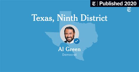 Texas Ninth Congressional District Results: Al Green vs. Johnny Teague - The New York Times