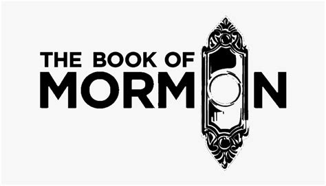 Book Of Mormon Logo - Book Of Mormon Musical, HD Png Download - kindpng