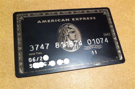 AMERICAN EXPRESS BLACK CENTURION CARD AMEX | #1774497158