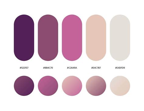 Gradient color palette - tyredvan