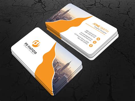 Professional and Creative Business Card Design by Md Hafizul Haque on Dribbble