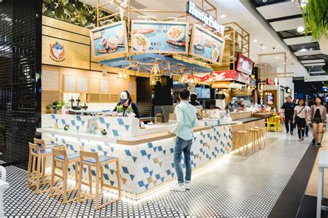 Best shopping mall Food Court design - CampbellRigg Agency