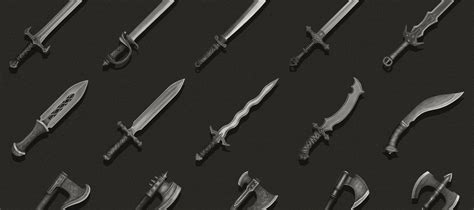 RPG-WEAPONS-V1_HERO-IMAGE | Game Art Partners