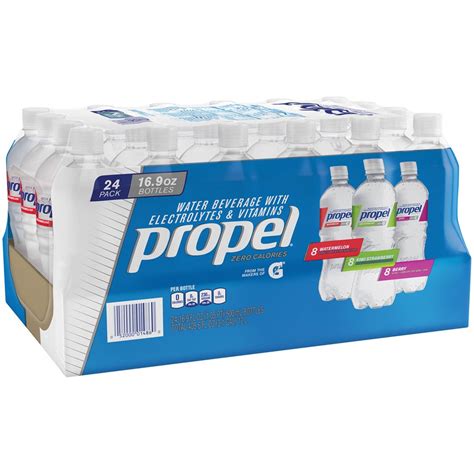 Propel Zero Water Variety Pack (16.9 Ounce, 24 Count) - Walmart.com - Walmart.com