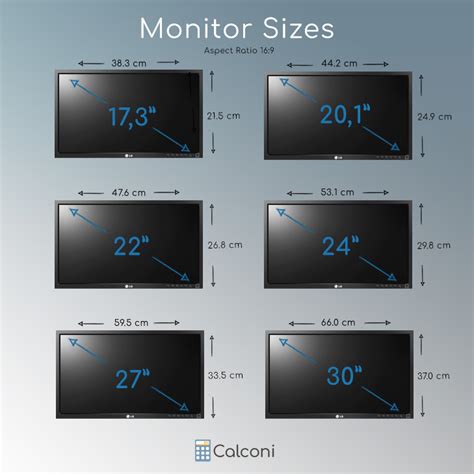 Monitor 27-Inch in cm