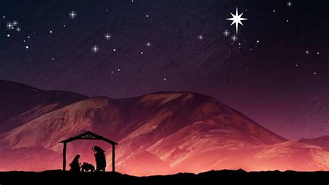 Nativity Scene Background ·① WallpaperTag