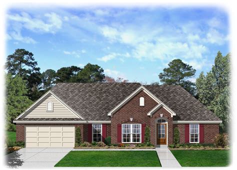 4 Bedroom Brick Ranch Home Plan - 68019HR | Architectural Designs - House Plans