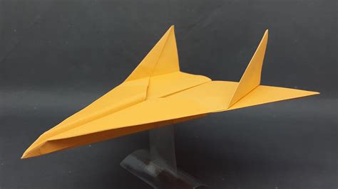 How To Make Paper Airplane Easy Paper Plane Origami Jet Fighter Is | Images and Photos finder