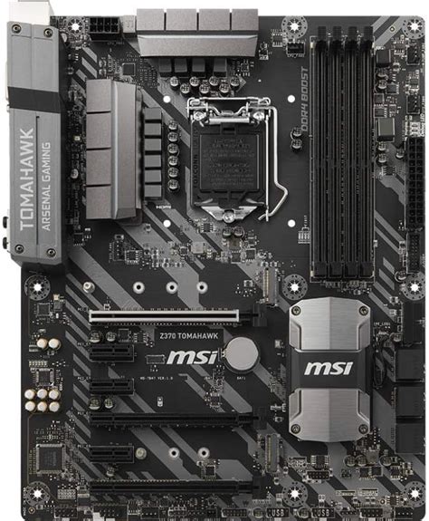 MSI Arsenal GAMING Intel 8th Gen LGA 1151 M.2 DVI ATX Motherboard Z370 TOMAHAWK 824142153338 | eBay