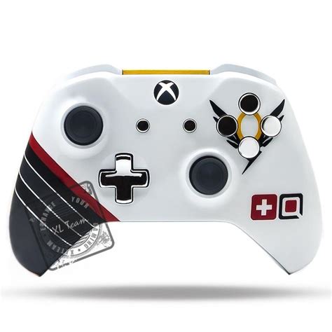 Custom Xbox One S Controller Overwatch Mercy with Chrome » Petagadget