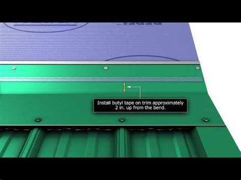 How to install metal roof transition trim for Union's MasterRib panel. - YouTube | Metal roof ...