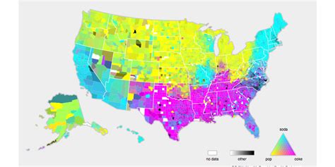 Soda, pop, or coke? Map shows regional differences in America - Business Insider