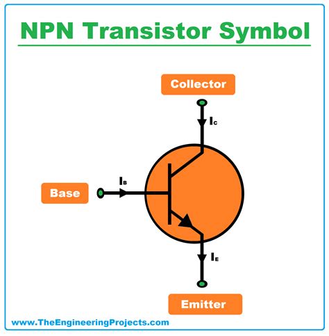 Npn Transistor Schematic Symbol