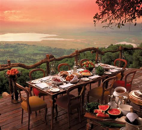 The Ngorongoro Crater Lodge in Tanzania