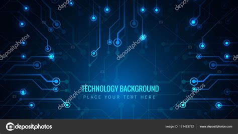 Abstract technological background Stock Vector Image by ©alexma #171483782