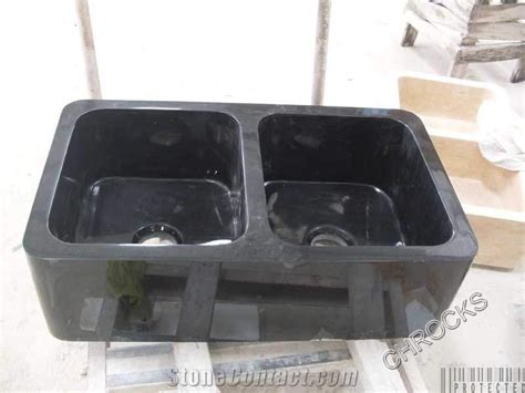 China Black Granite Farmhouse Sink / Black Kitchen Washing Basin ,Kitchen Square Sink from China ...