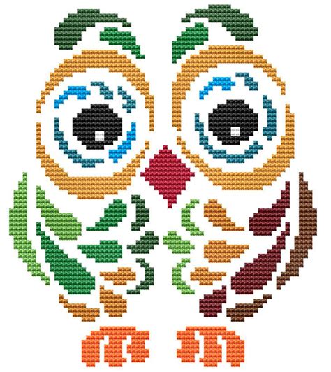 Cross Stitch : Owl Cross Stitch