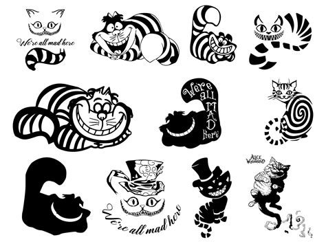 Silhouette Cheshire Cat Svg - 140+ File SVG PNG DXF EPS Free