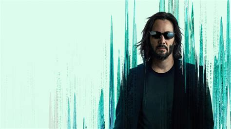 1920x1080 Resolution Keanu Reeves The Matrix Resurrections Movie 1080P Laptop Full HD Wallpaper ...