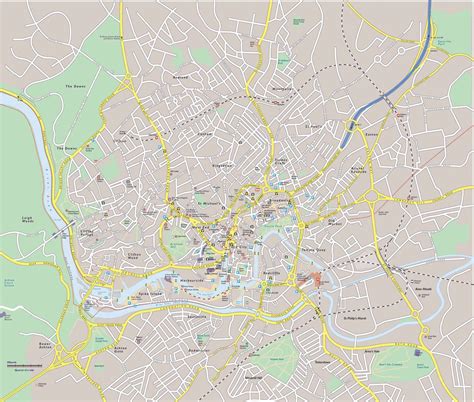 Large Map Of Bristol - Ashien Nikaniki