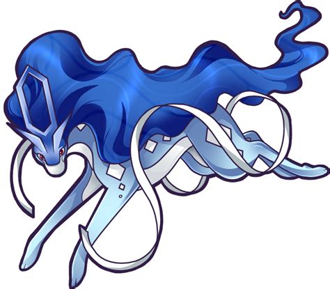 Shiny Suicune by shizu-oh on DeviantArt