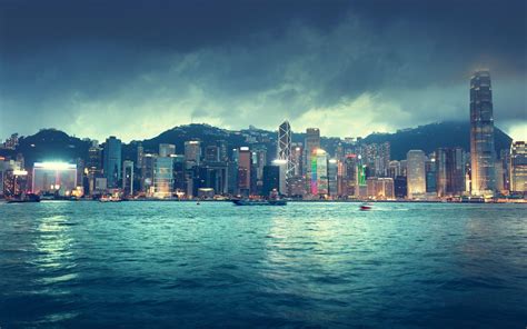 Hong Kong Skyline Wallpapers - Top Free Hong Kong Skyline Backgrounds - WallpaperAccess