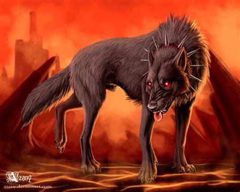 Hell hound by Azany on DeviantArt