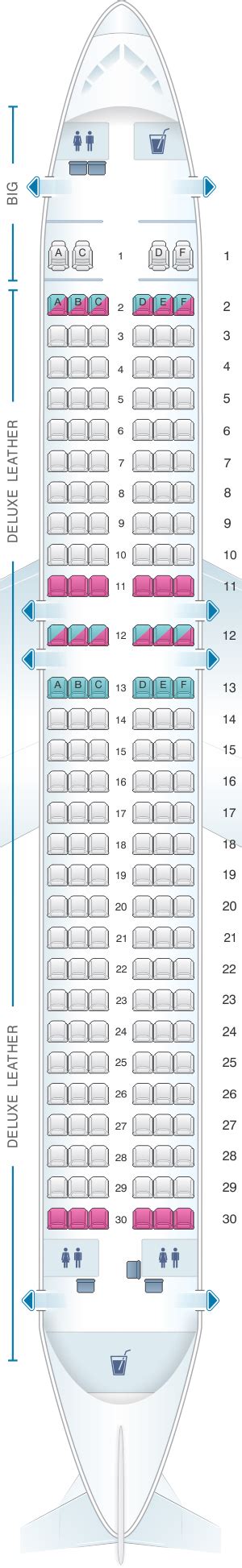 Airbus A320neo Seat Map Spirit - Image to u