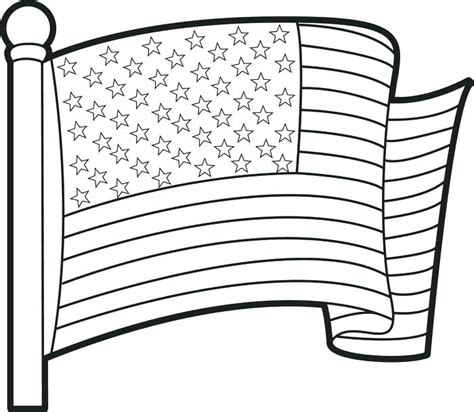 United States Flag Coloring Page at GetColorings.com | Free printable colorings pages to print ...