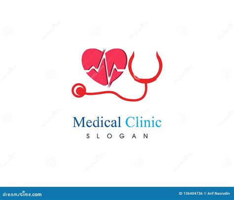 Medical Clinic Logo and Design Health Stock Illustration - Illustration of element, blood: 136404736