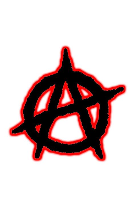 Anarchy Anarchist Sign. Digital Art by Tom Hill - Fine Art America