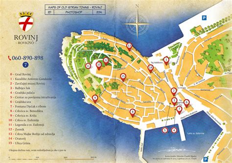 Map Of Rovinj Croatia | My blog