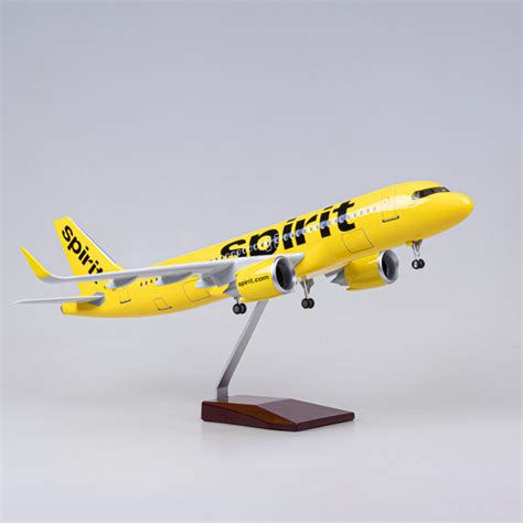 XL Spirit Airlines Airbus A320 NEO Premium Resin Model Aircraft